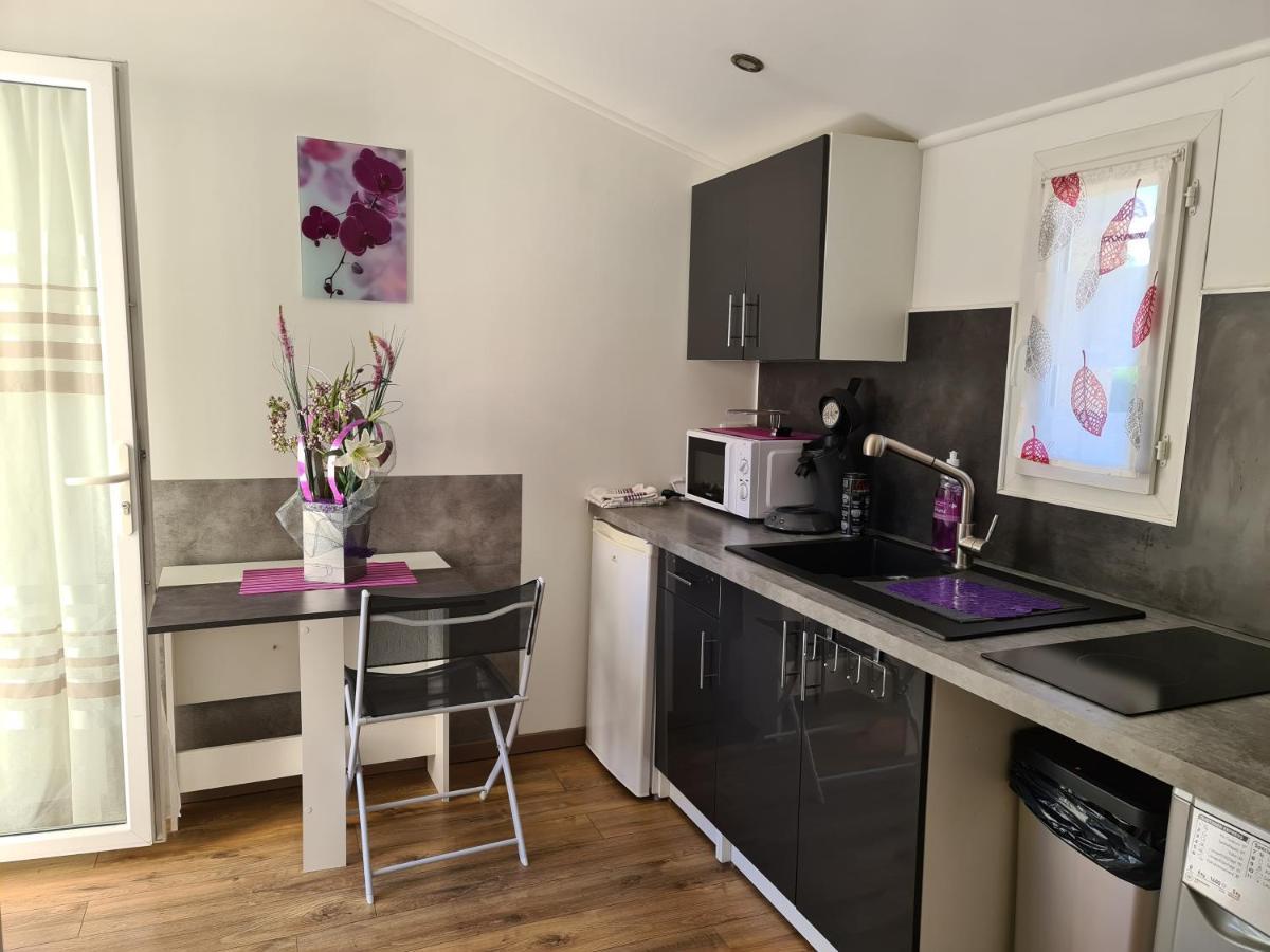 Appartements Dans Villa Privee Avec Piscine, Jardin, Parking Clos, Wifi, Climatisation Meyreuil Exterior foto