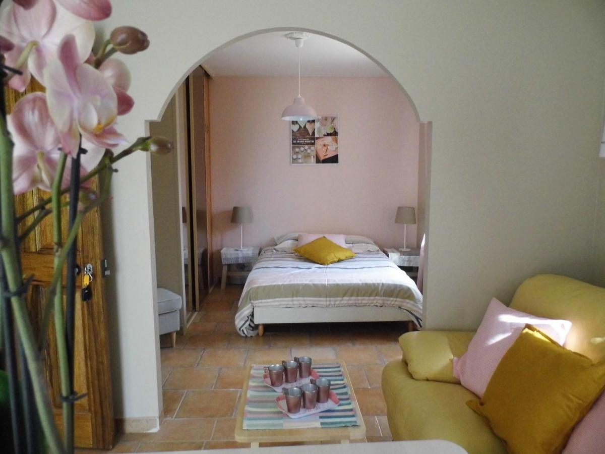 Appartements Dans Villa Privee Avec Piscine, Jardin, Parking Clos, Wifi, Climatisation Meyreuil Exterior foto